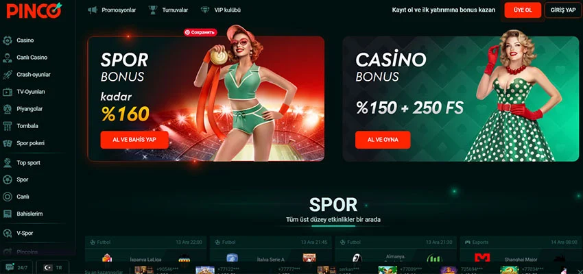 Pinco oyun platformu görseli